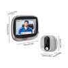 چشمی دیجیتال درب مدل Tuya WIFI 2.4 GHz - Image 2