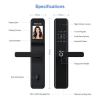 قفل هوشمند دیجیتال با دوربین و صفحه نمایش تویا Tuya برند Smart lock - Image 4