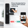 قفل هوشمند دیجیتال با دوربین و صفحه نمایش تویا Tuya برند Smart lock - Image 6