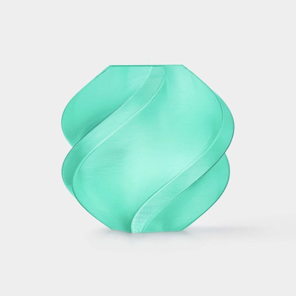 فیلامنت PETG Translucent رنگ فیروزه ای برند Bambu Lab