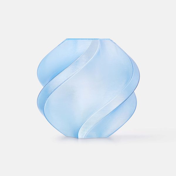 فیلامنت PETG Translucent رنگ آبی روشن برند Bambu Lab