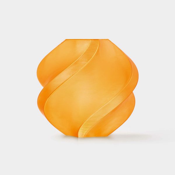 فیلامنت PETG Translucent رنگ نارنجی برند Bambu Lab