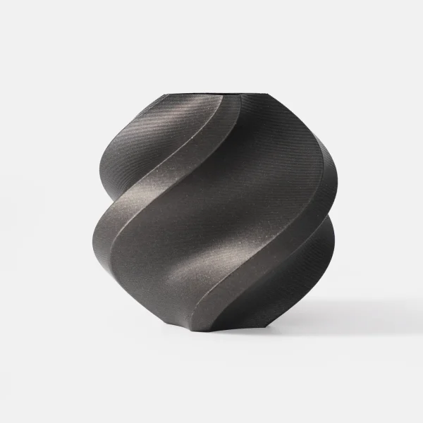 فیلامنت PLA Metal رنگ خاکستری آهنی متالیک برند Bambu Lab