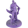 فیلامنت Panchroma Dual Matte PLA  برند Polymaker رنگ خاکستری-بنفش - Image 4