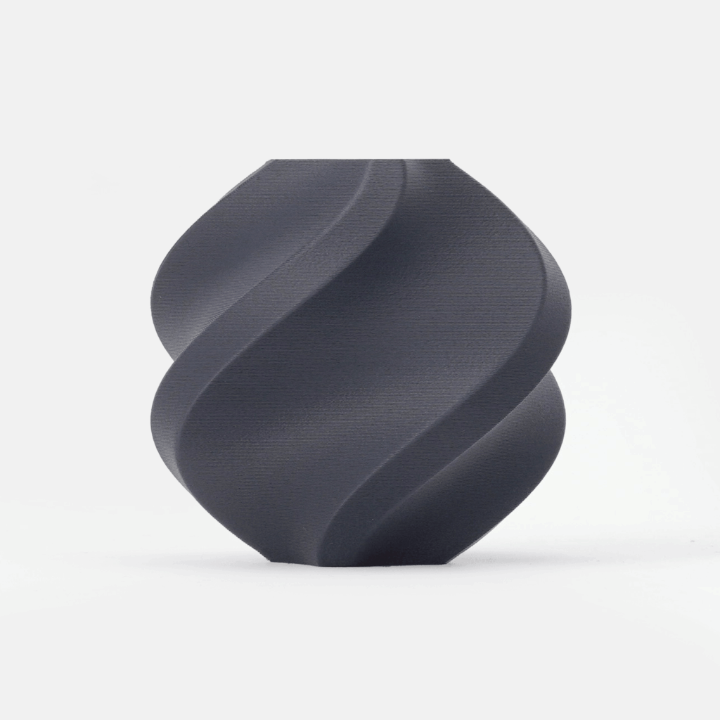 فیلامنت PLA-CF خاکستری گدازه ای برند Bambu Lab