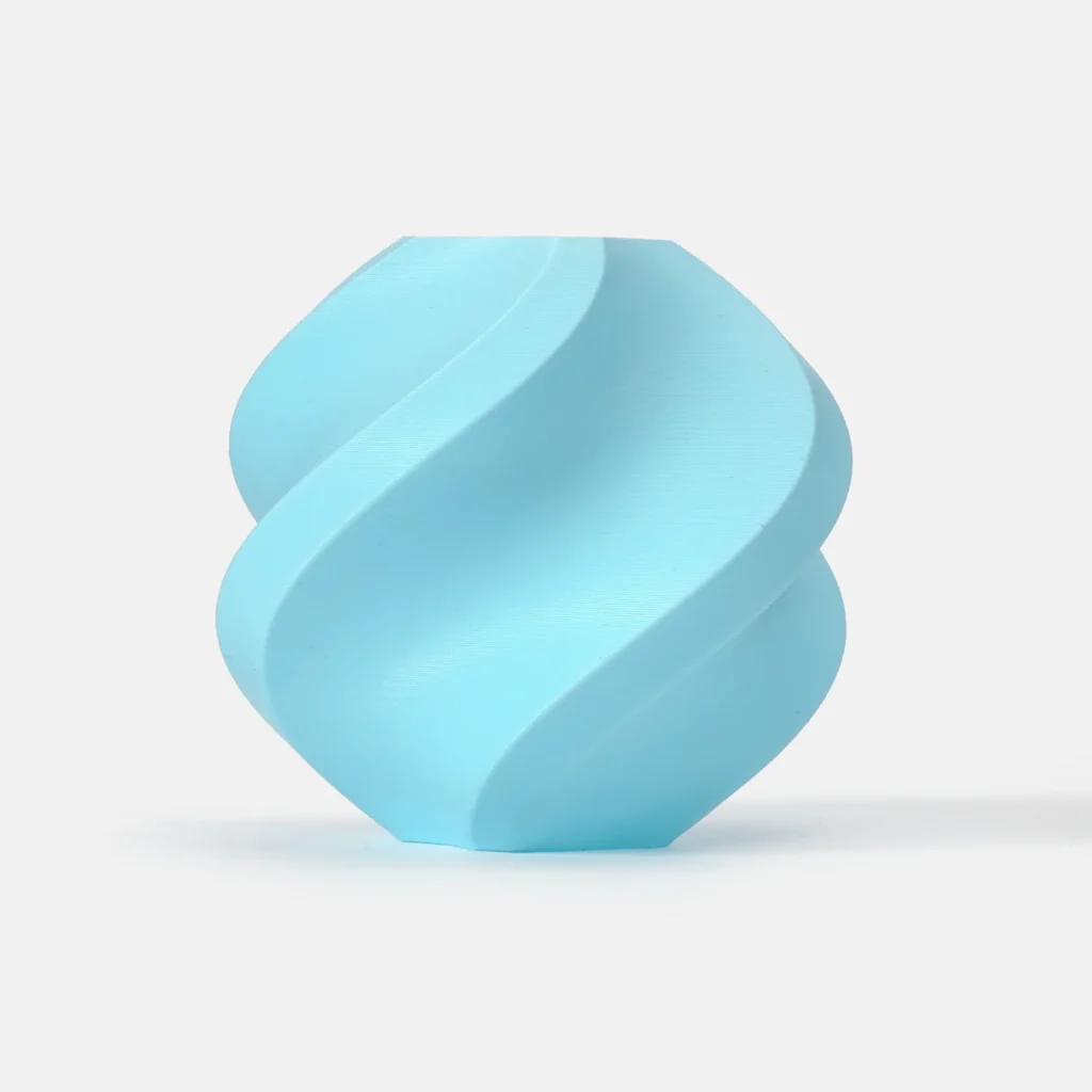 فیلامنت PLA Matte آبی یخی برند Bambu Lab